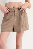 Button Down Shorts