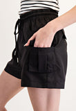 Drawstring Cargo Shorts