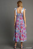 Floral Print Maxi Dress