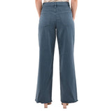Frayed Edge Wide Leg Pant