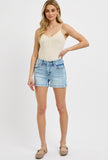 Risen shorts with slit