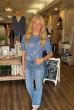 All-over Western Graphic Tee