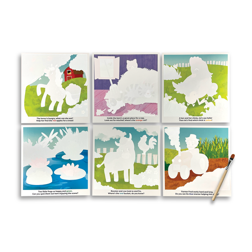 Water Amaze: Water Reveal Boards - On The Farm (13 PC Set)