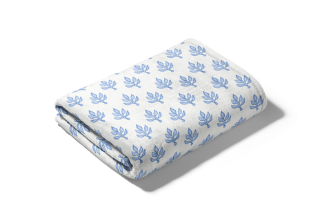 Minky Plush Throw Blanket - Flora