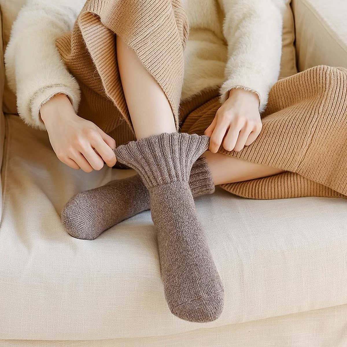 Thick Crew Socks