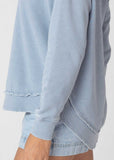 Campus Pullover in Faded Denim