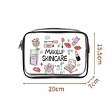 Clear Travel Cosmetic Organizer Bag