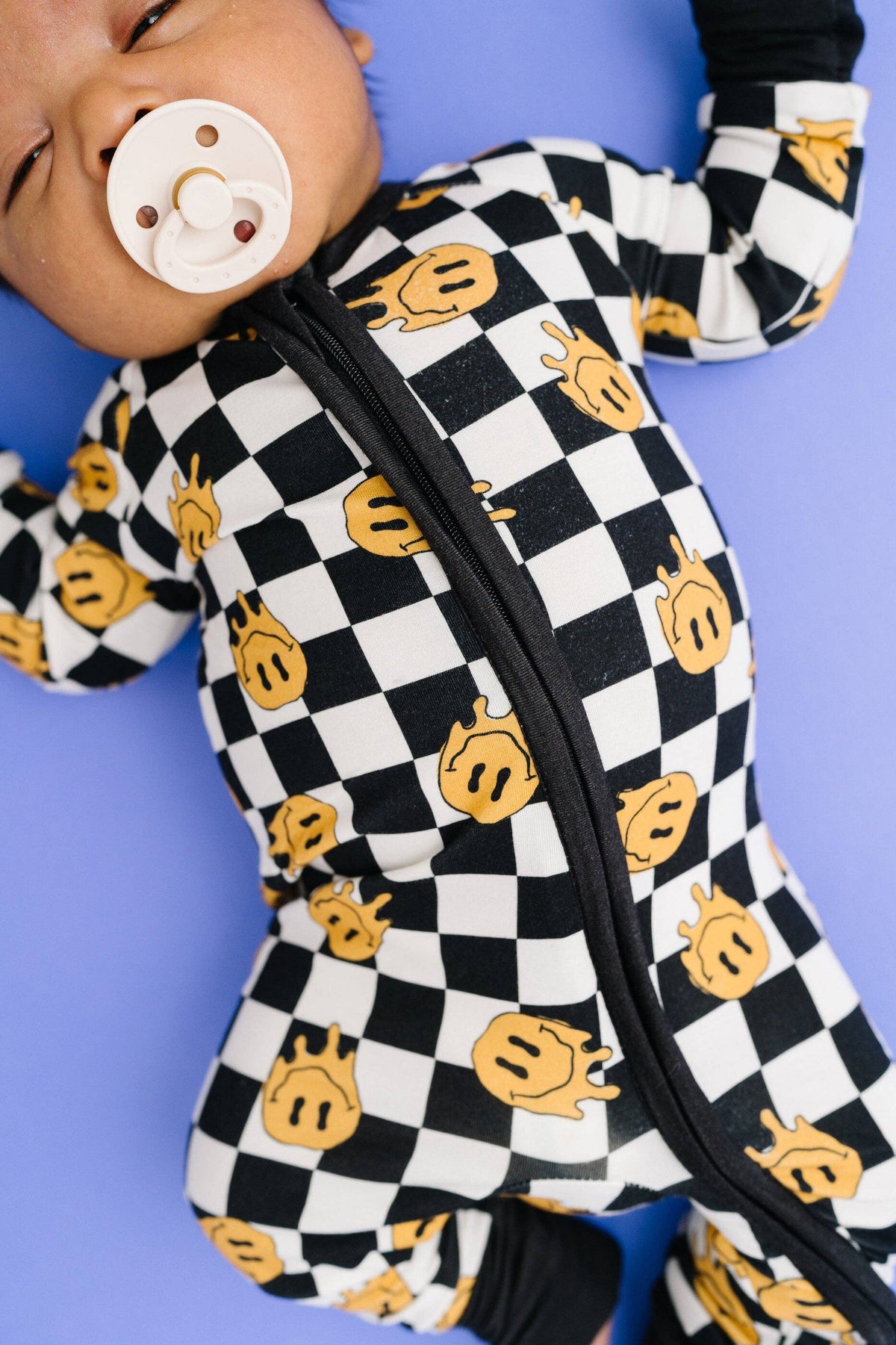 Retro Smiley Bamboo Sleeper