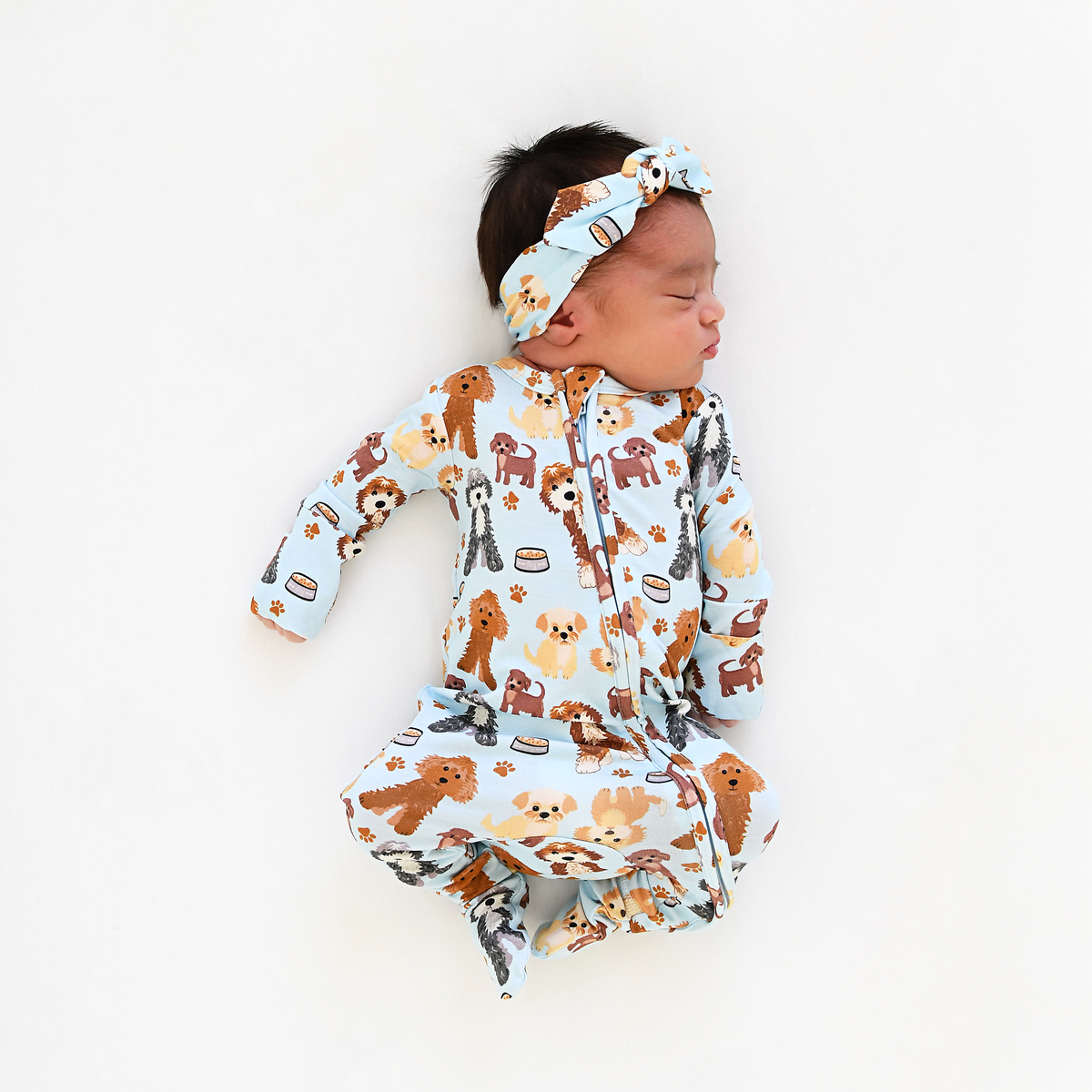 Griffin Zip Bamboo Baby Doodle Sleepies Little Outfit