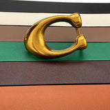 WOMEN FASHION RETRO C- BUCKLE BELT