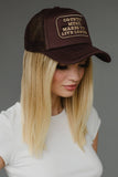 Brown Country Music Makes You Live Longer Trucker Hat