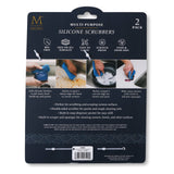 2pk Silicone Sponge with Scraper - CDS/BBY