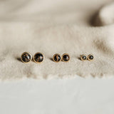 Hyalite Studs // Copper Obsidian