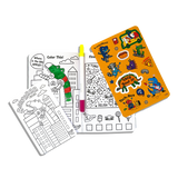 Let's Go!: Activity & Coloring Kit - Robo Dinos