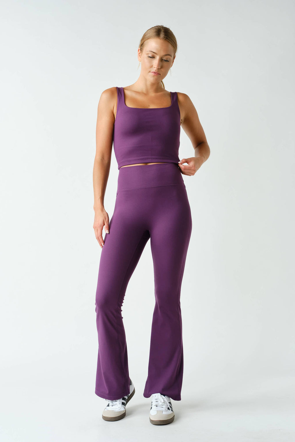 Venice Square-Neck Longline Top