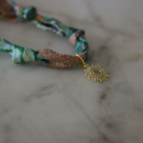 Golden Dawn Scarf Necklace