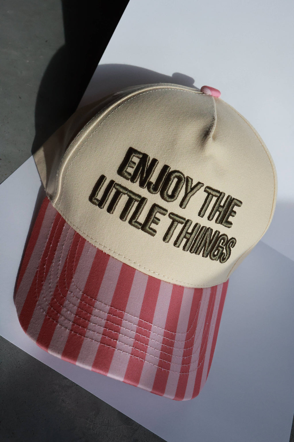 ENJOY THE LITTLE THINGS HAT