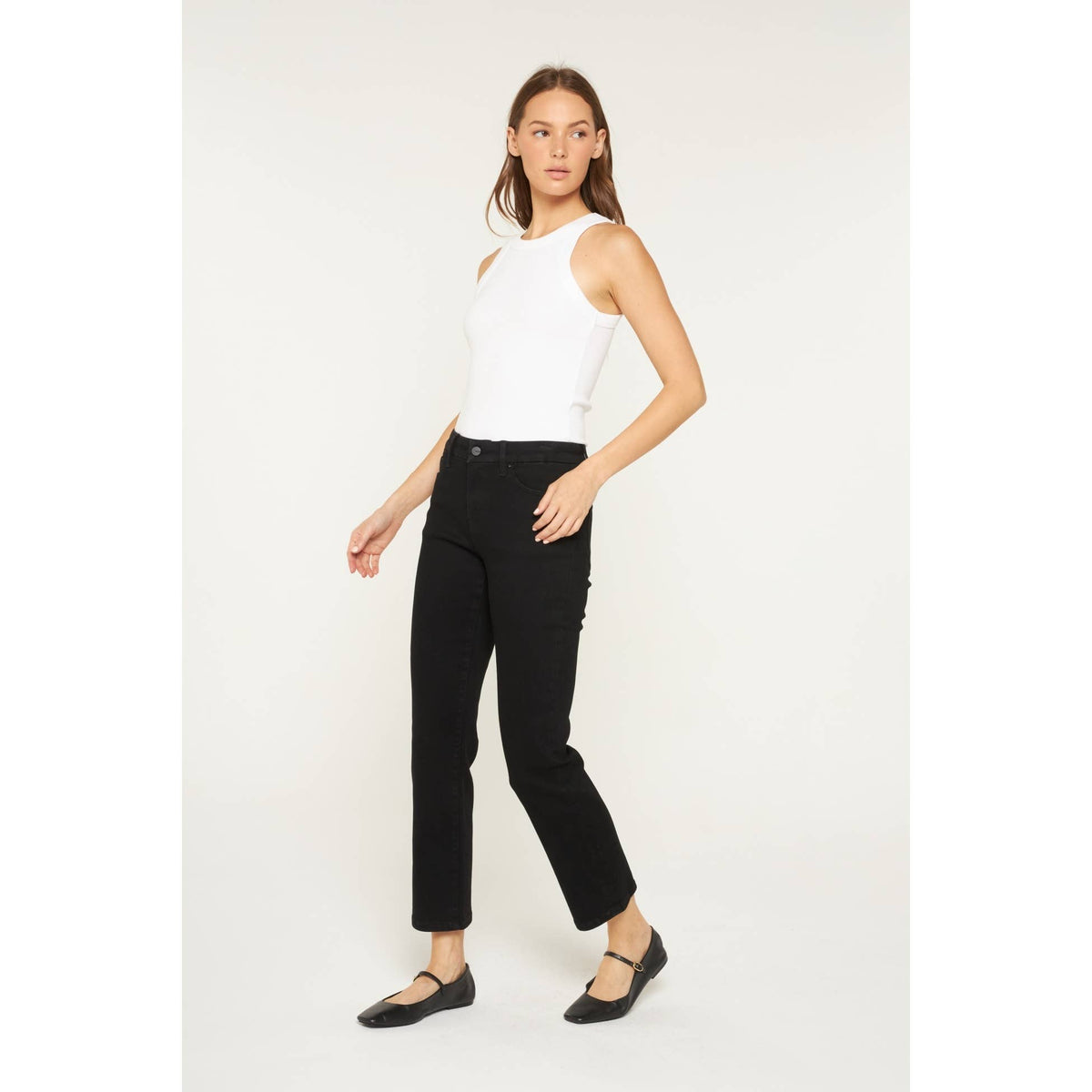MICA MID-RISE ANKLE STRAIGHT