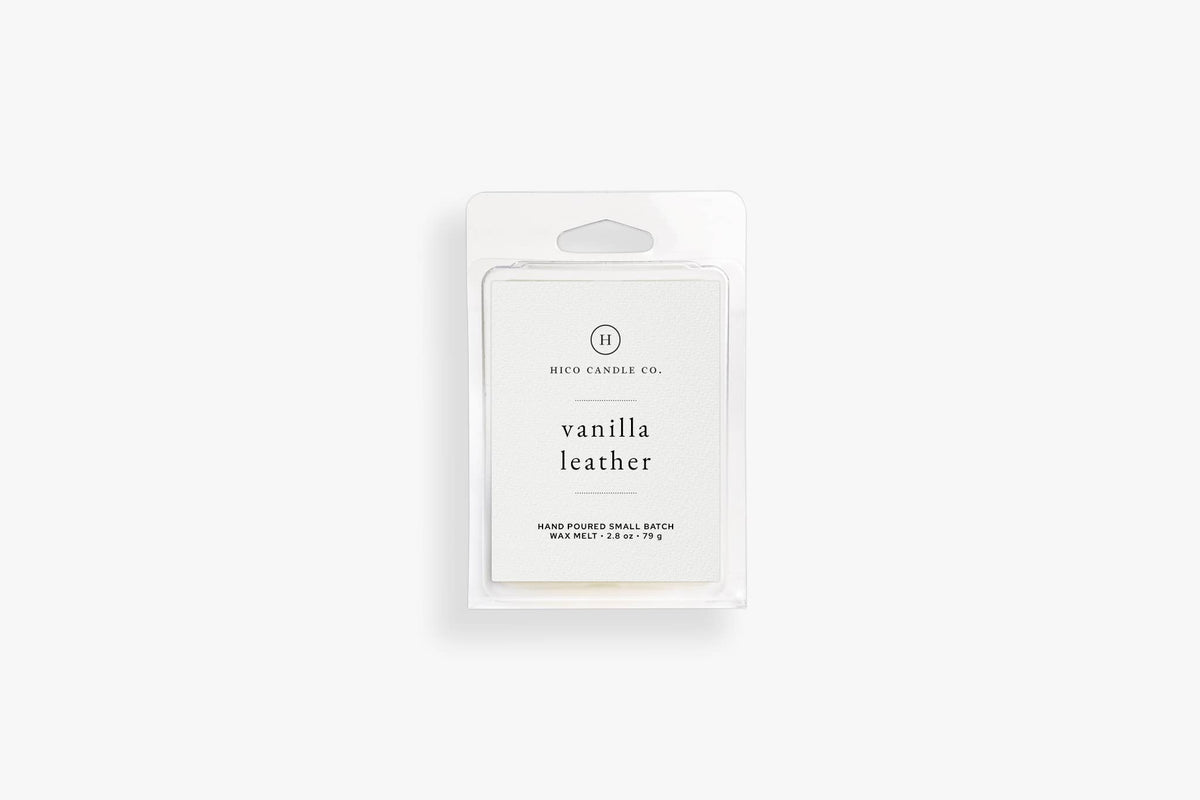 Vanilla Leather Wax Melt