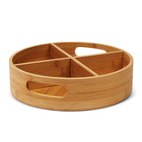 4 Compartment Bamboo Lazy Susan