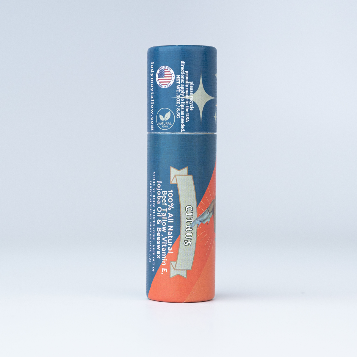 Tallow Lip Balm | Pure + Natural Hydration