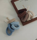 Neutral Chevron Seamless Hair Ties (Set of 5)