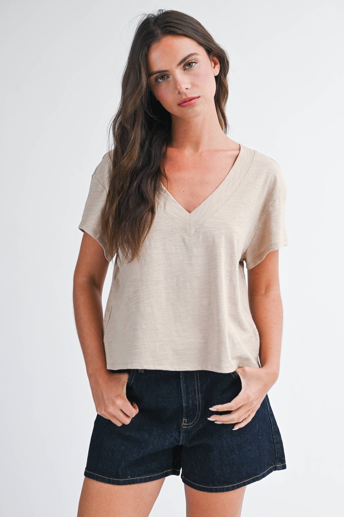 Til V-Neck Baby Top Tee