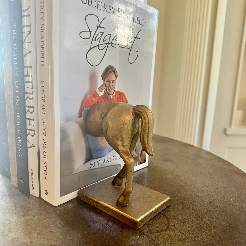 Fox Run Horse Decorative Bookend Set, 4.5" x 3.75" x 9"