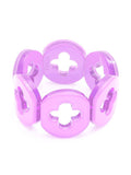 Resin Clover Bracelet