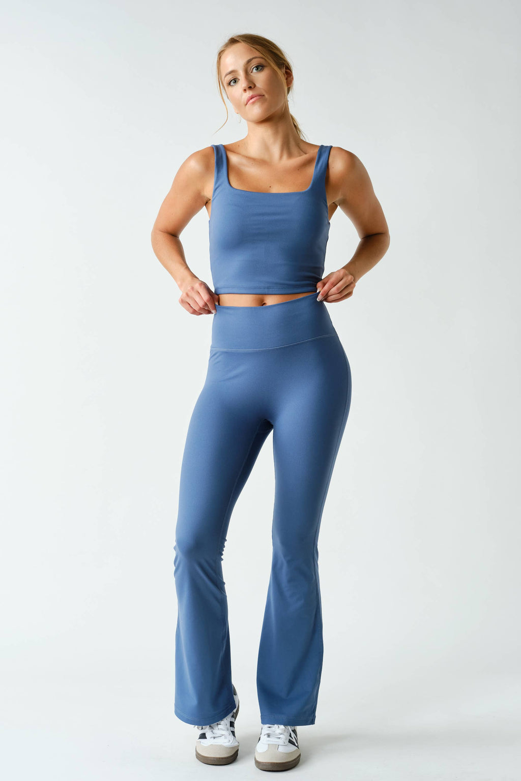 Venice Square-Neck Longline Top