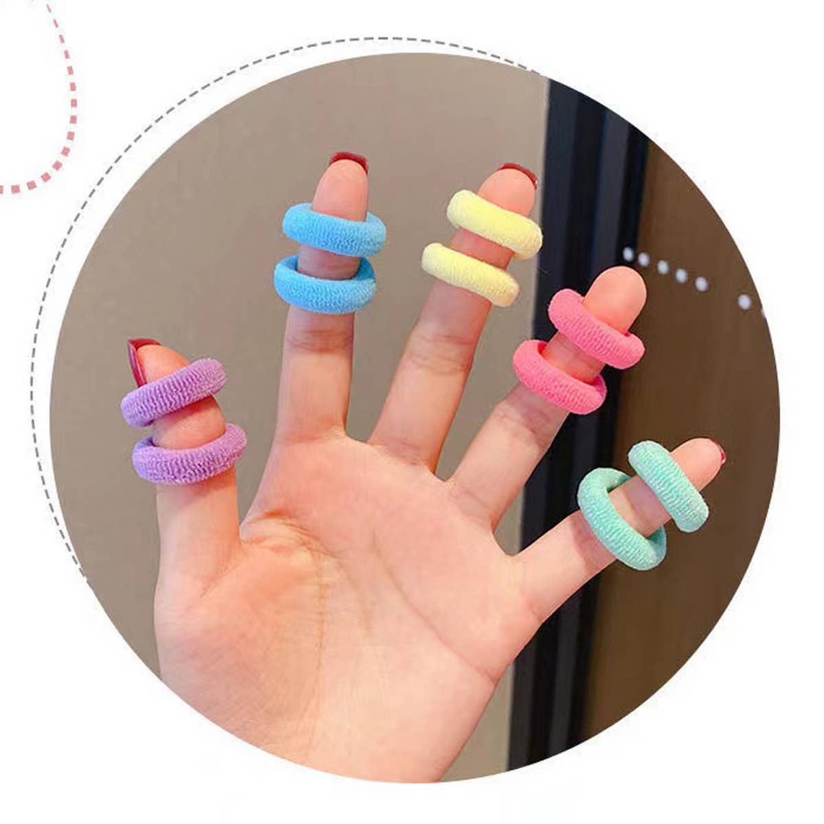 Colorful Elastic Hair Ties