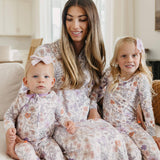 Zip-Up Footie Pajama - Flora