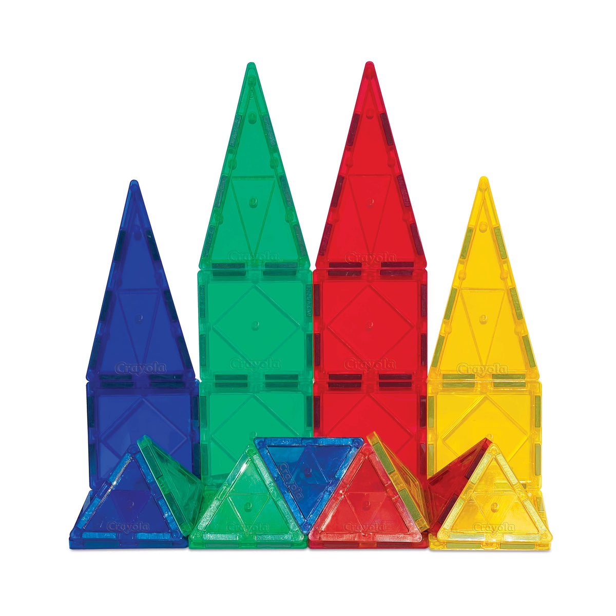Crayola Bold Magnetic Tiles 24-Piece Set