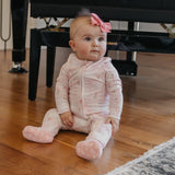 Zip-Up Footie Pajama - Adelia