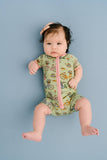 Bikes & Blooms Bamboo Short Romper