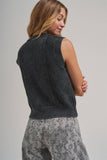 Mineral Washed Knit Vest