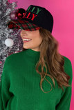 Holly Jolly Plaid Hat