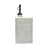 Fox Run White Ceramic Oil Can, 17 oz/500 ML