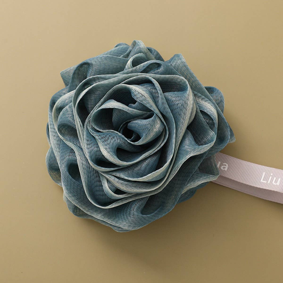 Rose Bath Pouf