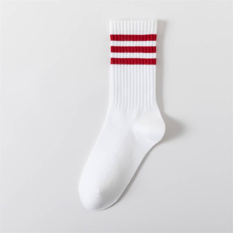 Sporty Striped Socks