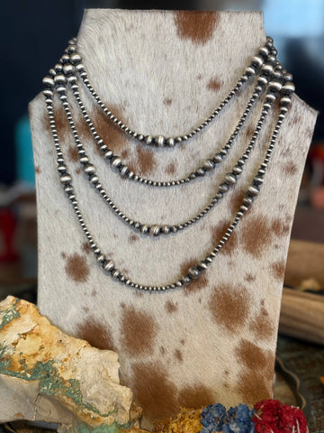 Graduated Sterling Pearls