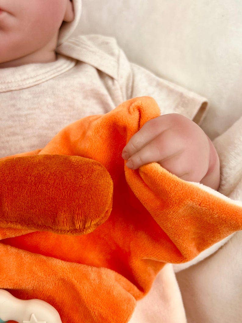Finley Fox Lovey - Plush Teething Toy Security Blanket