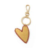 18K Plated Bag Charm