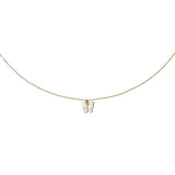 Waterproof Butterfly Pendant Necklace