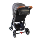 Jetsetter Black Travel Stroller + Wagon Caddy