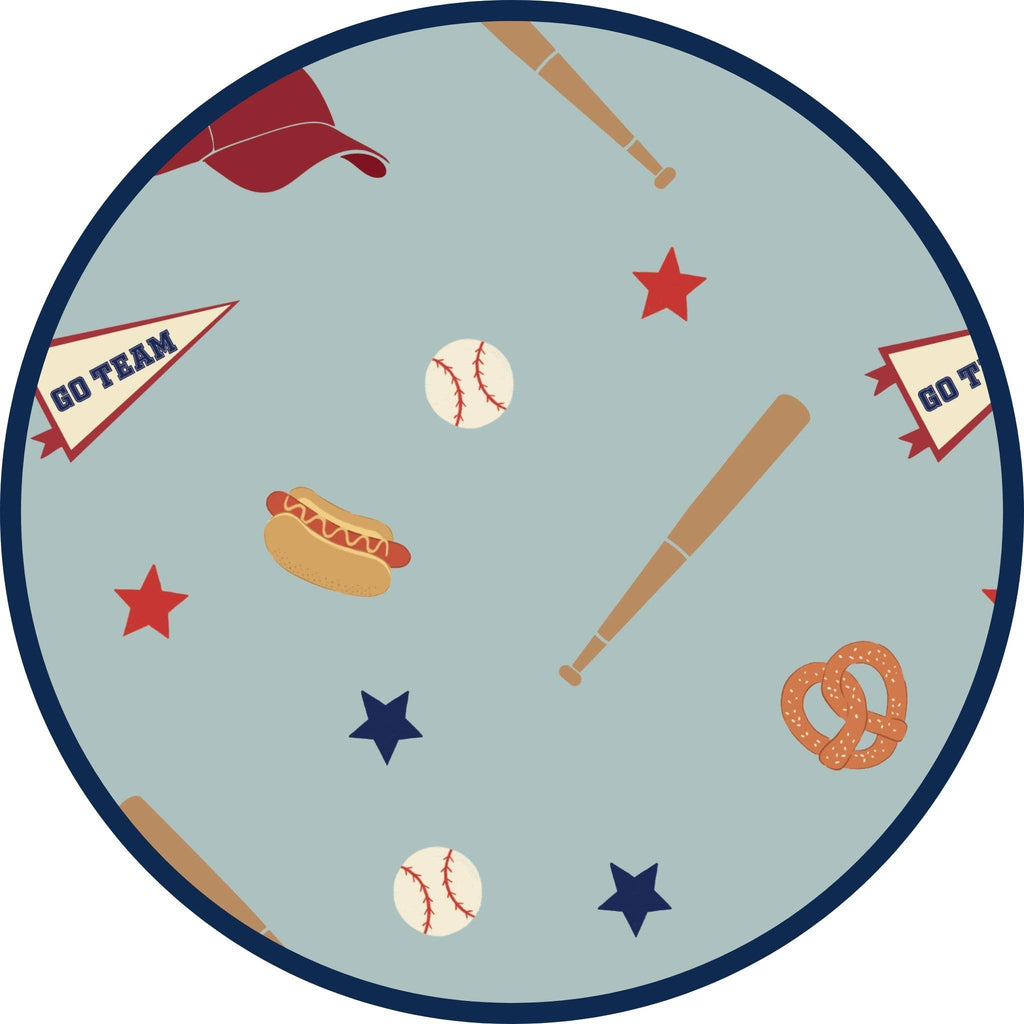 Play Ball Baseball Luxury Bamboo Blanket