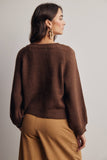 Classic Knit Button Front Cardigan