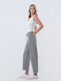 Vervet High Rise Leopard Barrel Pant