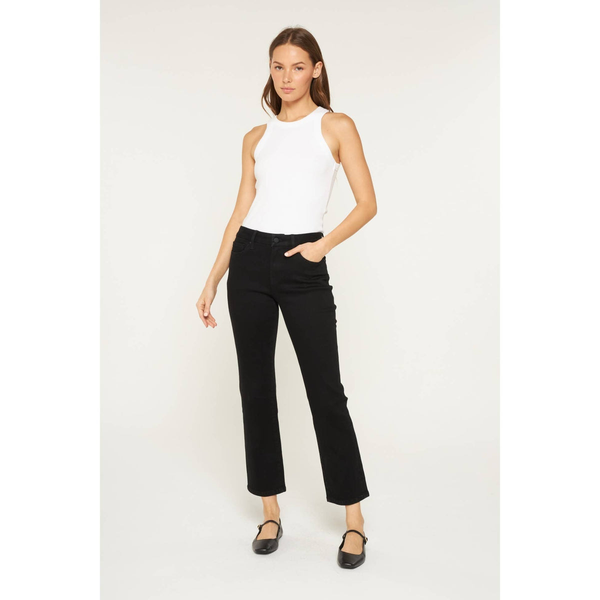 MICA MID-RISE ANKLE STRAIGHT