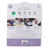 2pk Silicone Sponge with Scraper - DSN/LLH